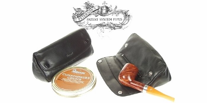 Peterson - Borsa 3 Scomparti (Pipa - Tabacco - Accessori)