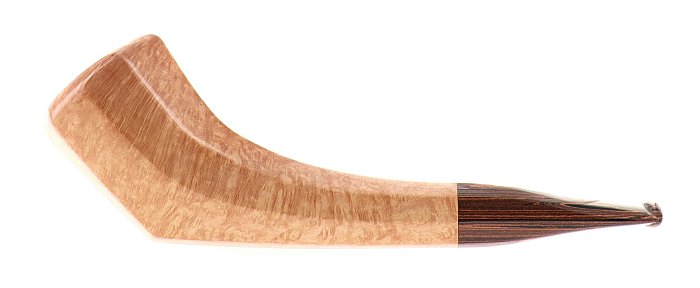 Pipa Sebastiano Risté liscia chiara shape panel horn oliphant
