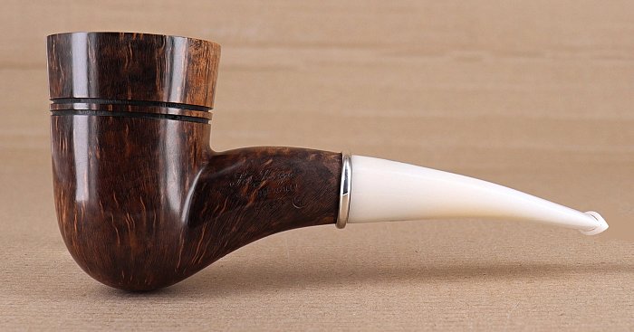 Pipa Ser Jacopo dalla Gemma ALBUS ET NIGER L C FOEDA 1 liscia scura shape magnum dublin semicurva