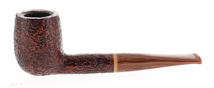 Pipa Savinelli Dolomiti 128 marrone rusticata shape billiard filtro 9mm
