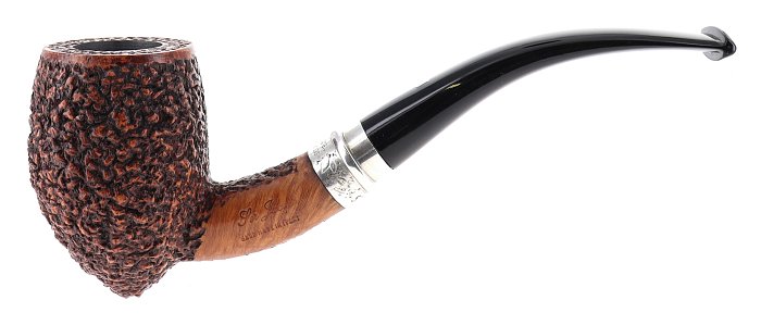 Pipa Ser Jacopo dalla Gemma HISTORICA 2025 R1 MELOLONTHA 45 rusticata shape half bent egg pickaxe