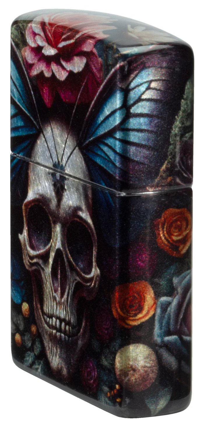 Zippo - 540 Fusion - Butterfly Skull Design