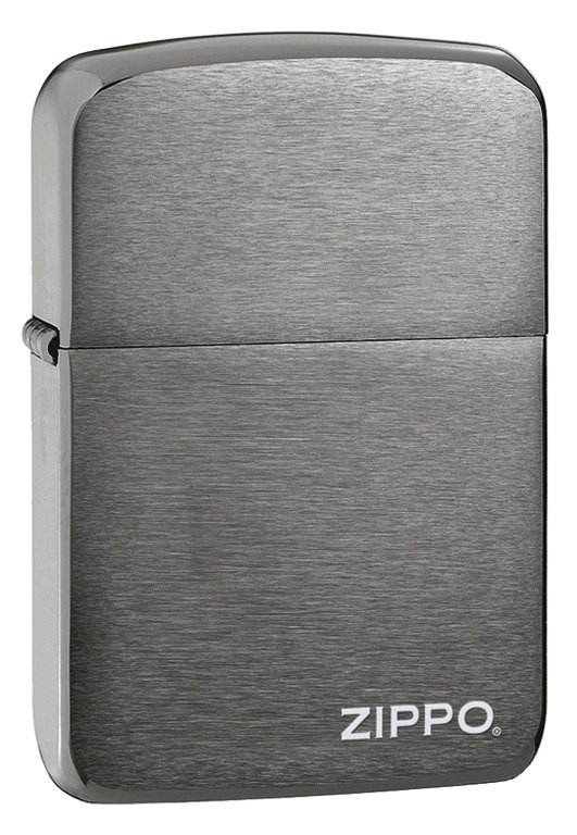 Zippo Replica 1941 Black Ice Zippo Logo