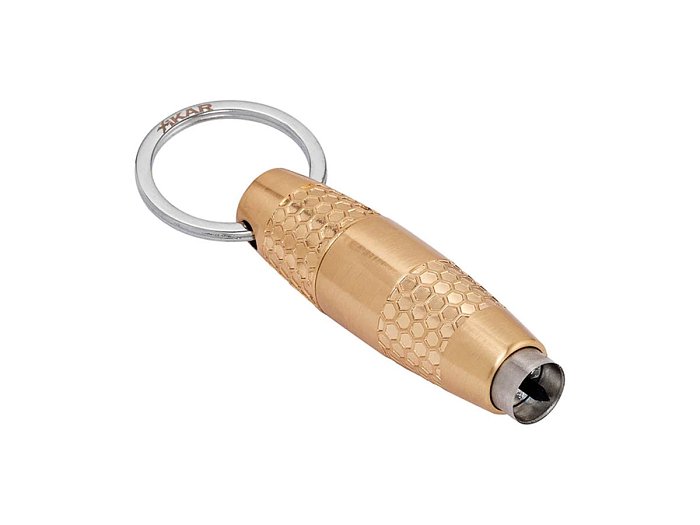 Rattray's - Buca Sigari BULLET 10mm Gold Satinato con PortaChiavi