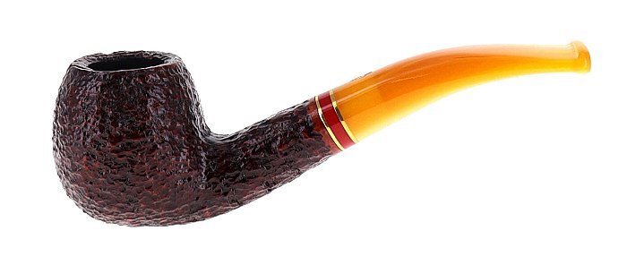 Pipa SAVINELLI St. Nicholas 2024 626 rusticata shape half bent apple - FIltro 9mm - Edizione Limitata