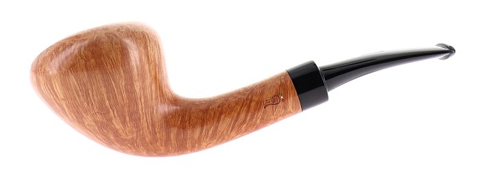 Pipa LEO Irene liscia chiara shape freehand pear semicurva