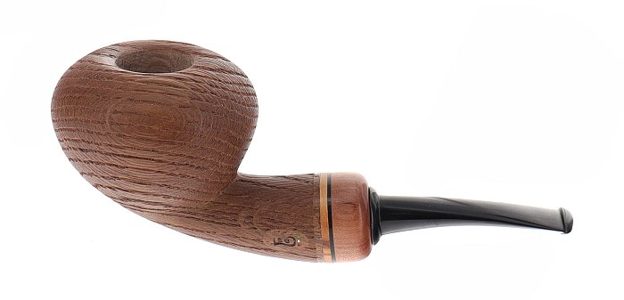 Pipa LEO Gilda Morta Bog Oak shape canted magnum rhodesian