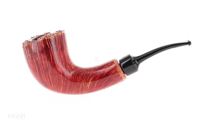 Pipa WINSLOW CROWN 300 liscia marrone shape freehand semicurva barktop