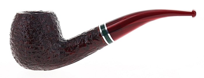 Pipa SAVINELLI St. Nicholas 2022 626 rusticata shape half bent apple filtro 6mm