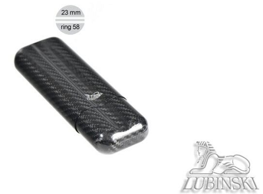 Lubinski - Portasigari 2 DoubleToro in Fibra Carbonio