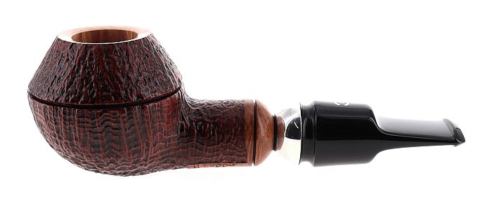 Pipa Il Ceppo GRUPPO 1 sabbiata marrone shape stand up straight rhodesian 9mm