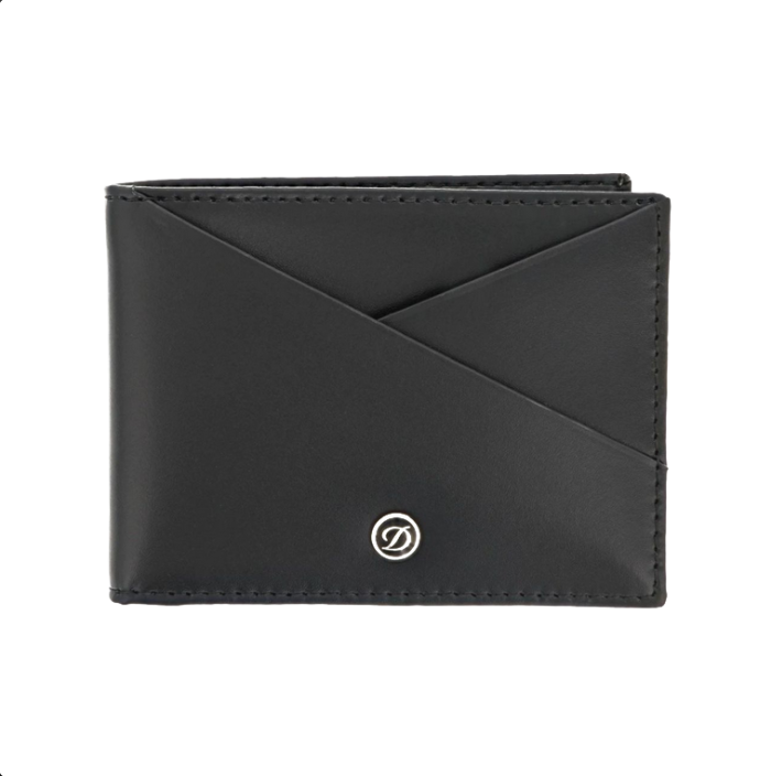 ST Dupont  -  Linea D - Portafoglio Pelle Nero - CAPSULE BLACK