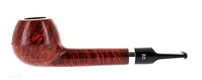Pipa Stanwell REVIVAL 131 liscia marrone shape apple lovat vera in argento