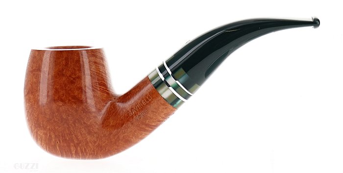 Pipa Savinelli Foresta 616 KS liscia chiara shape chubby bent filtro 9mm