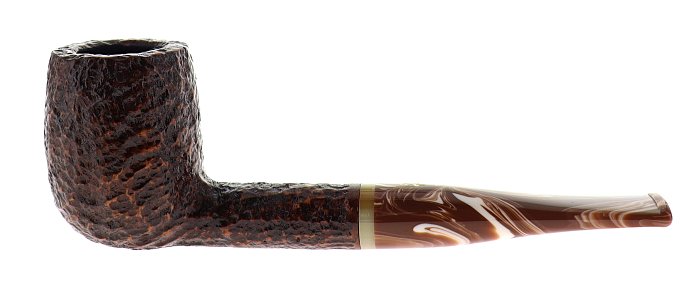 Pipa Savinelli DOLOMITI 128 rusticata marrone shape billiard 6mm