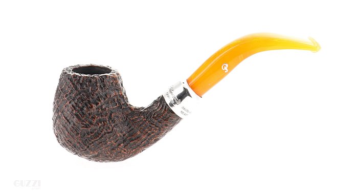 Pipa Peterson of Dublin ROCK OF CASHEL 68 sabbiata marrone shape bent egg