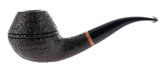Pipa Il Ceppo GRUPPO 1 sabbiata marrone shape magnum half bent rhodesian 9mm
