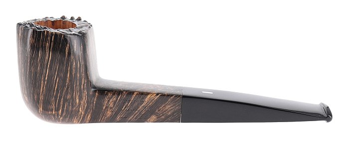 Pipa Castello COLLECTION FIAMMATA KKKK liscia marrone shape 15Q stand up panel billiard barktop