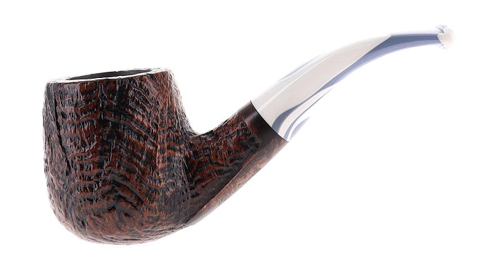 Pipa Mastro Geppetto by Ser Jacopo SABBIATO marrone shape magnum bent billiard