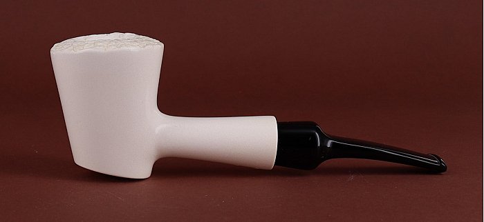 Pipa in Schiuma di mare Altinay liscia shape cherrywood poker