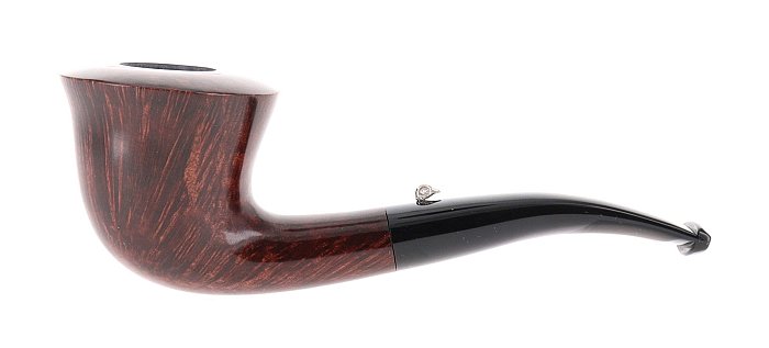 Pipa L'Anatra dalle Uova d'Oro 3 UOVA 000 liscia marrone shape dublin semicurva
