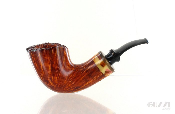 Pipa WINSLOW GRADO D liscia marrone shape freehand 9mm