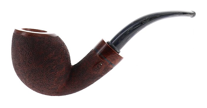 Pipa LEO MARTA sabbiata marrone shape freehand