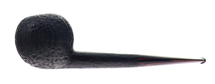 Pipa Sebastiano Risté sabbiata scura shape canted ball