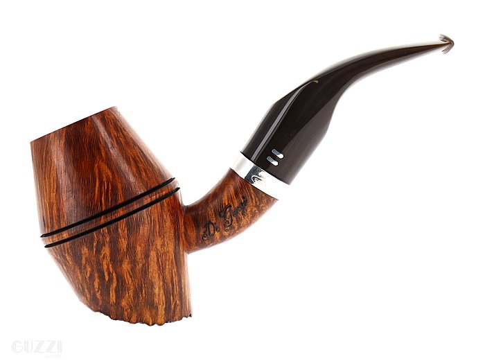 Pipa DI GANGI GRADO 2 liscia marrone shape freehand stand up cherrywood poker
