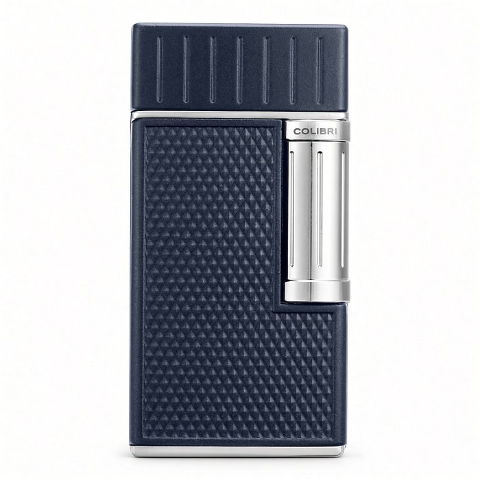 Colibri - Accendino JULIUS - Blue Navy e Cromo