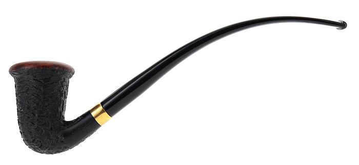 Pipa Chacom SAINT CLAUDE CHURCHWARDEN CALABASH rusticata scura