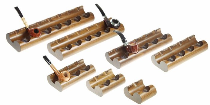 Lubinski - Portapipe 1 posto Round - Noce
