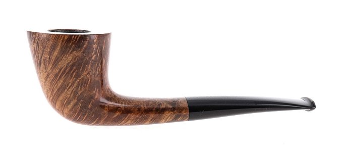 Pipa Franz Pipe liscia marrone shape zulu semicurva