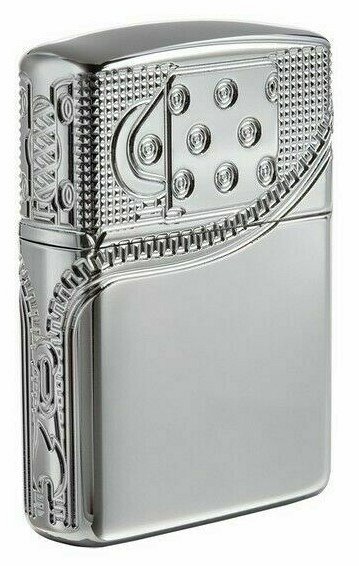 Zippo - Armor 360° MultiCut Engraving Zipper Design