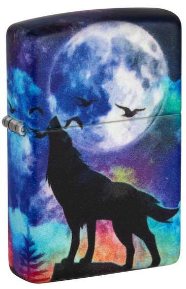 Zippo - 540 Color - Wolf Design