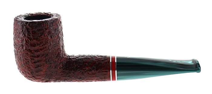 Pipa SAVINELLI St. Nicholas 2026 101 KS, rusticata shape billiard - FIltro 9mm - Edizione Limitata
