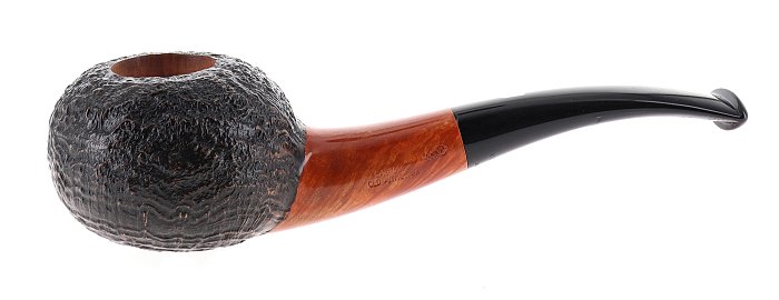 Pipa Castello OLD ANTIQUARI KKKK sabbiata scura shape 26 tomato semicurva