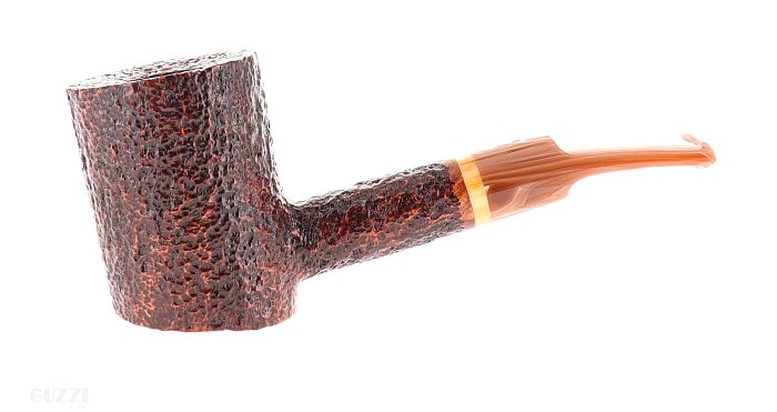 Pipa Savinelli Dolomiti 311 KS rusticata shape cherrywood poker filtro 9mm