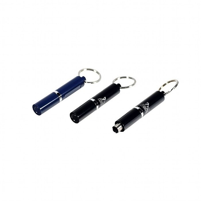 Lubinski - Buca Sigari PERLA 8mm Lacca Blu con PortaChiavi