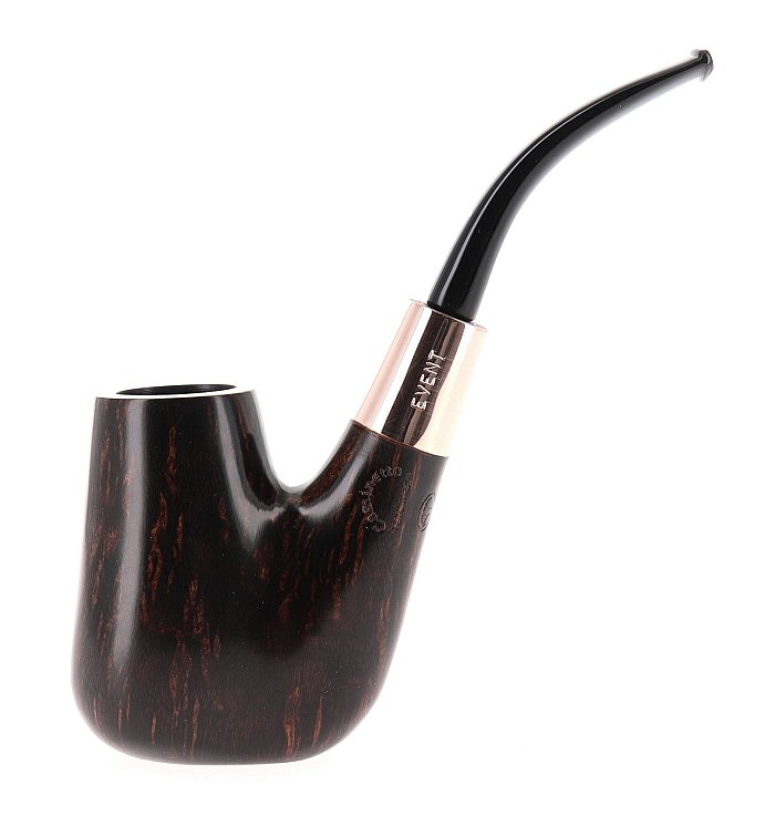 Pipa Caminetto EVENT 2023 liscia marrone shape stand up hungarian oom paul