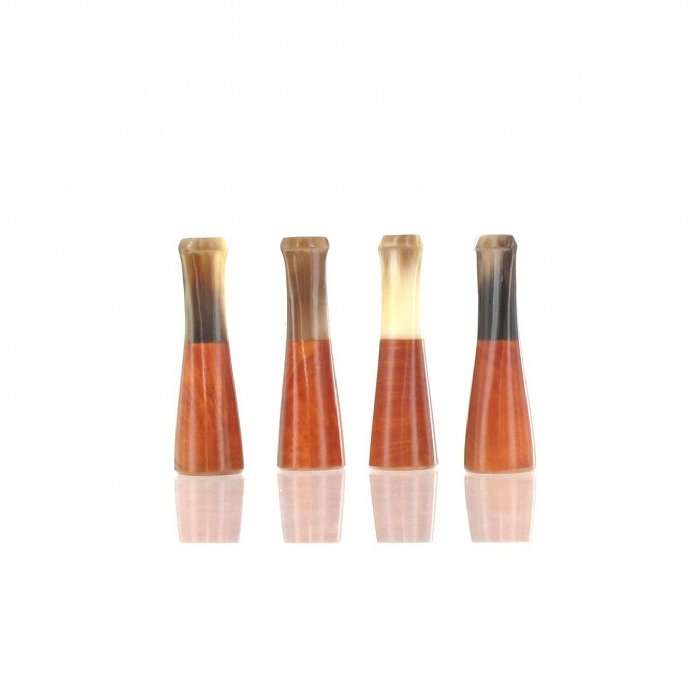 Fuma Toscano - Bocchino Hand Made CORTO in Radica e Corno