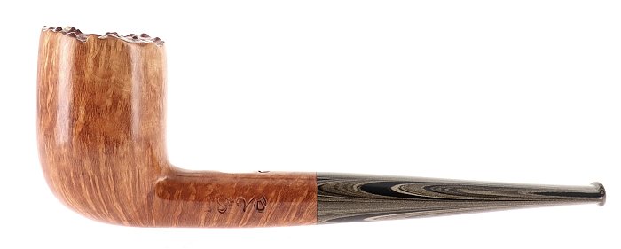 Pipa In Fumo Veritas FALANGHINA liscia chiara shape billiard barktop