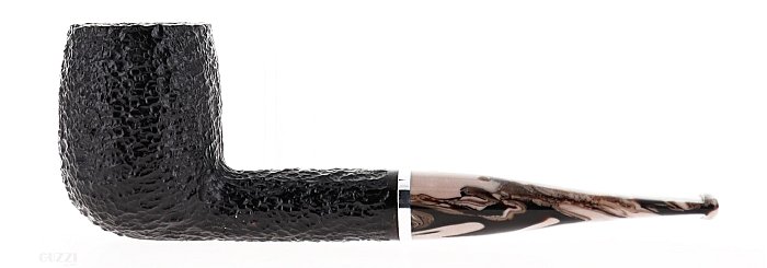 Pipa Savinelli Morellina 128 rusticata nera shape billiard filtro 6mm