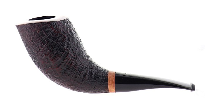 Pipa CEPPO GRUPPO 1 sabbiata marrone shape oliphant semicurva 9mm
