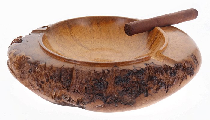 Amalio Cabella - Posacenere Sigaro in Radica Hand Made