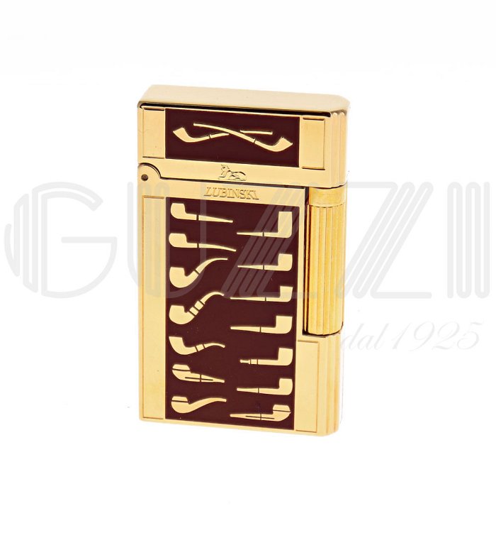 Lubinski - Accendino Pipa Celebration Pipette Brown