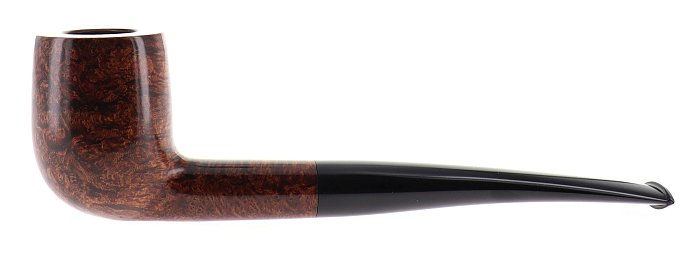 Pipa Castoldi liscia marrone shape billiard semicurva