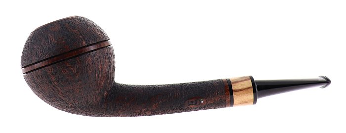 Pipa LEO Savina sabbiata marrone shape canted rhodesian