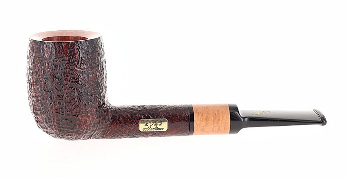 Pipa Savinelli COLLECTION PANEL 2023 sabbiata marrone shape stand up billiard 9mm