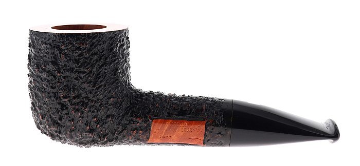 Pipa Castello SEA ROCK BRIAR KK rusticata marrone shape 10 stand up brucianaso nose warmer